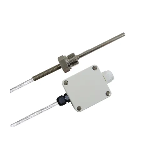 Messumformer, GLS-Leitung, EL 100 mm, TMax 400 °C, 0-10 V, 5 Meter