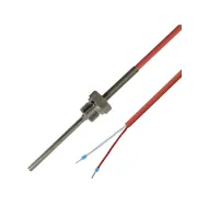 Einschraubfühler G1/2 Zoll mit Pt100 Sensor und Silikonleitung