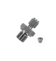 Klemmverschraubung, Edelstahl, TMax 800 °C, G 1/4, 1,5mm Innendurch...