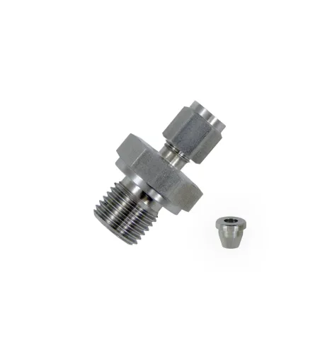Klemmverschraubung G1/4 Zoll Edelstahl bis 800°C Thermoelement Temperaturfühler