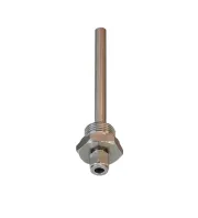 Tauchhülse aus Edelstahl G1/2 Zoll mit PTFE-Klemmring
