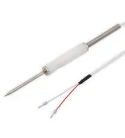 Handeinstechfühler mit PTFE-Handgriff und Teflon-Leitung | PT1000